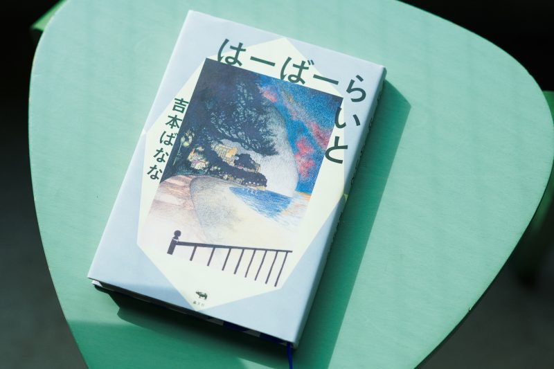 最新書き下ろし小説『はーばーらいと』（晶文社）。宗教2世の問題をベースにしているが、描くのは「人にやさしくある」ということはどういうことか。表紙絵は実姉で漫画家のハルノ宵子さんが担当。