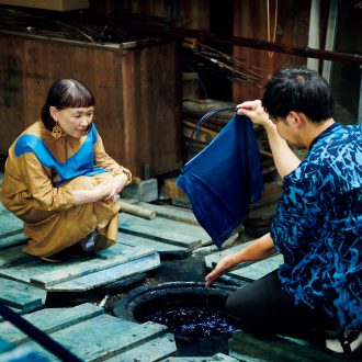 【大人旅】緑と水の美しい鬼怒川
200年の歴史を持つ黒羽藍染の工房を訪ねて