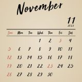 11月4日（土）は吉日が３つ並ぶ「超・開運日」！ 月の後半も開運日が目白押し