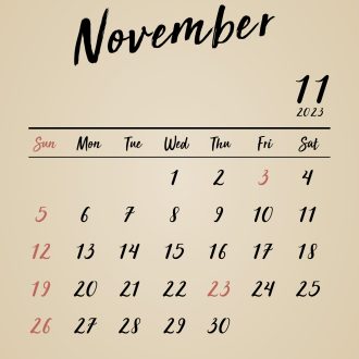 11月4日（土）は吉日が３つ並ぶ「超・開運日」！ 月の後半も開運日が目白押し