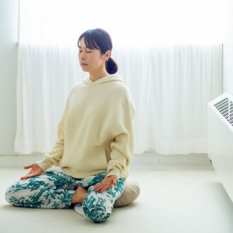 西田尚美さんが、きれいのために始めたいこと
体の内側から美しさを呼び起こす「瞑想」