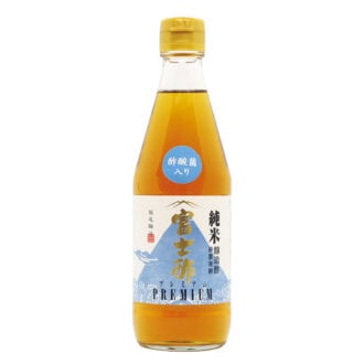 にごり酢富士酢プレミアム（酢酸菌入り）360ml¥1,728 ／飯尾醸造