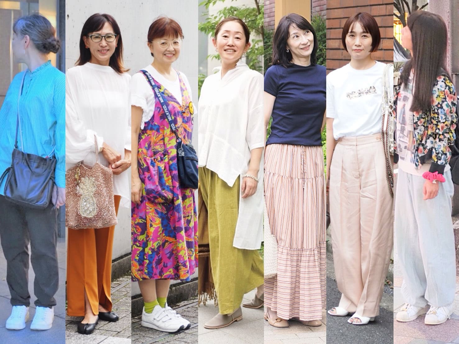 1週間スナップ】50歳からおしゃれに磨きをかけるには？ カラーアイテム