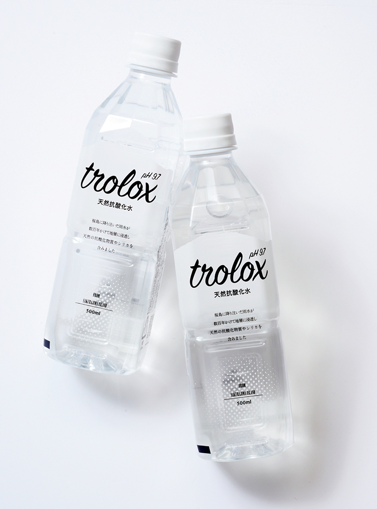 天然抗酸化水 trolox 1本500ml ￥248/トロロックス