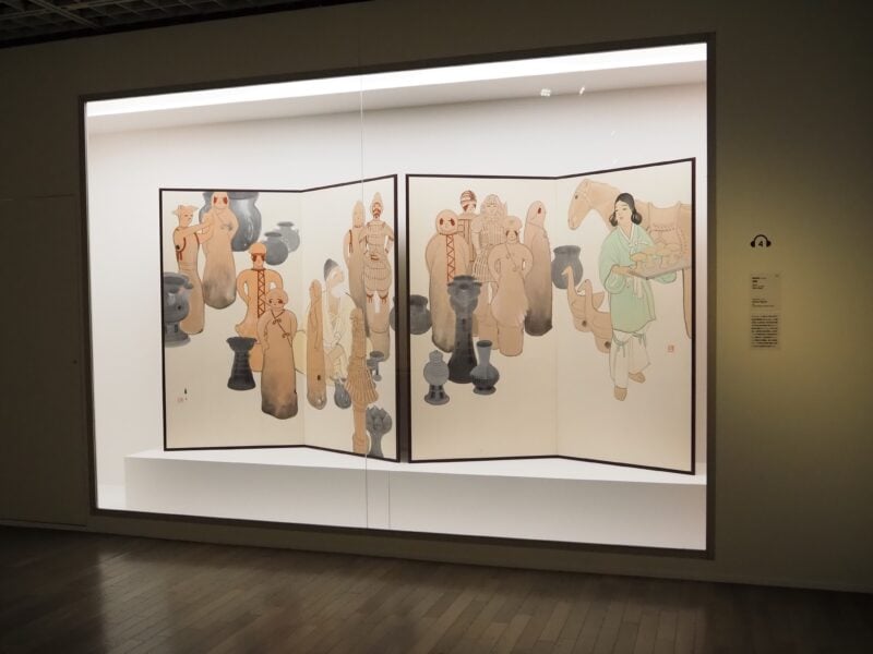 東京国立近代美術館「ハニワと土偶の近代」展示の様子