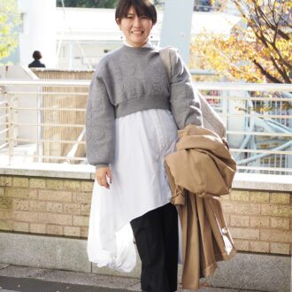 【1週間スナップ】岡田嘉子さんの着こなし