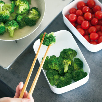 野菜は「半調理」でそのまま副菜に