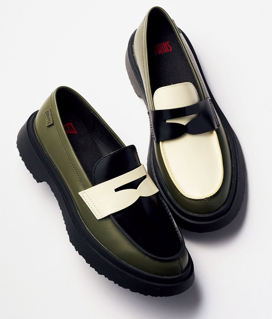 ツインズローファー〔3.2㎝〕¥35,200／カンペール
