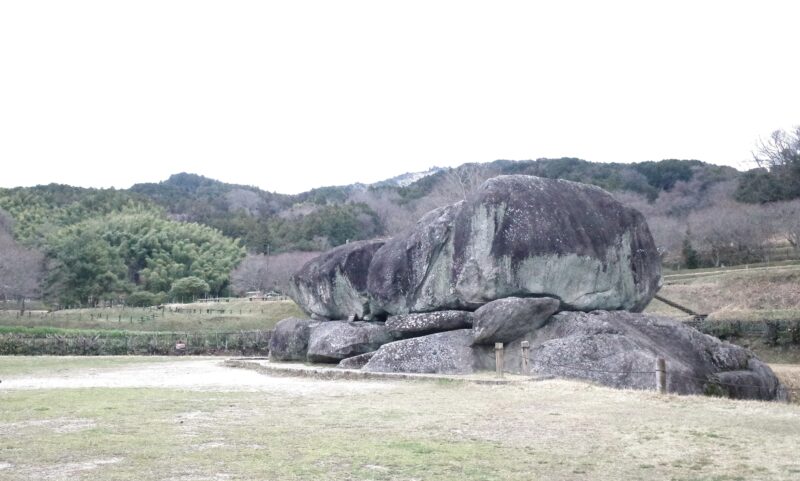 奈良の石舞台古墳