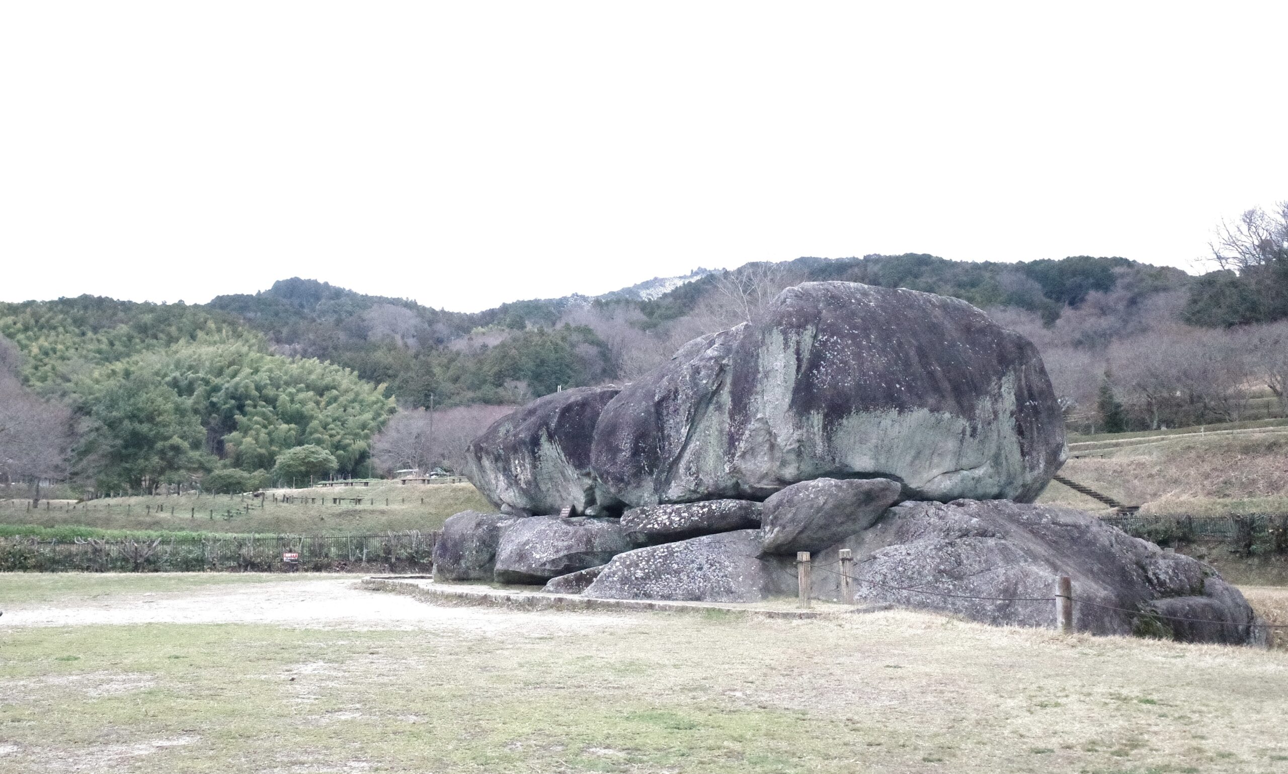 奈良の石舞台古墳