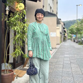 【関西スナップ】グリーンが爽やか！ 初夏が待ち遠しい、注目のラバリジャケット
