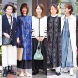 【1週間スナップ】
50代のトレンド速報！ 
素材やデザインにこだわったワンピ＆スカートに注目