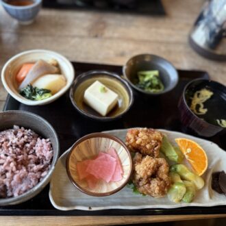 古代米と大和野菜のヘルシーランチ