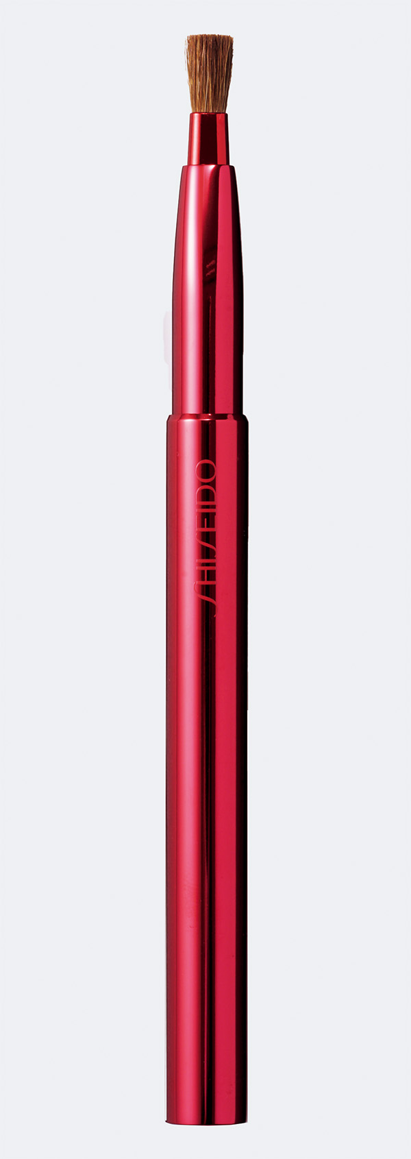 リップブラシ（レッド） N407 ￥1,100／資生堂