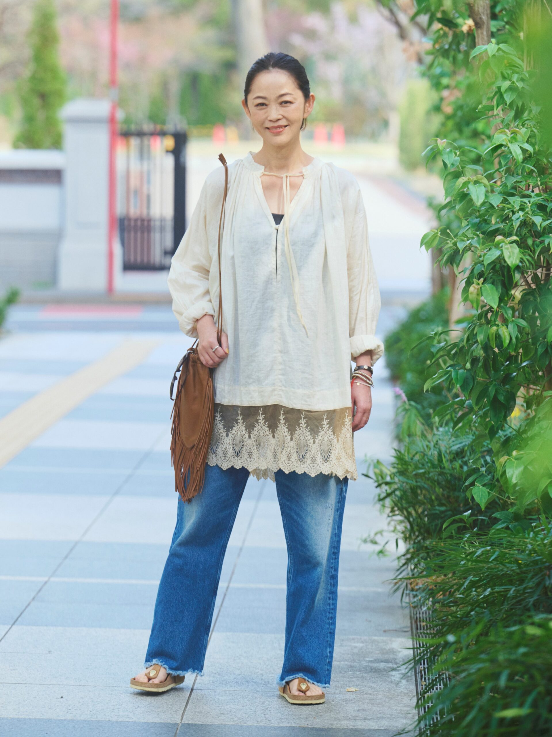 50代のエスニックスタイル