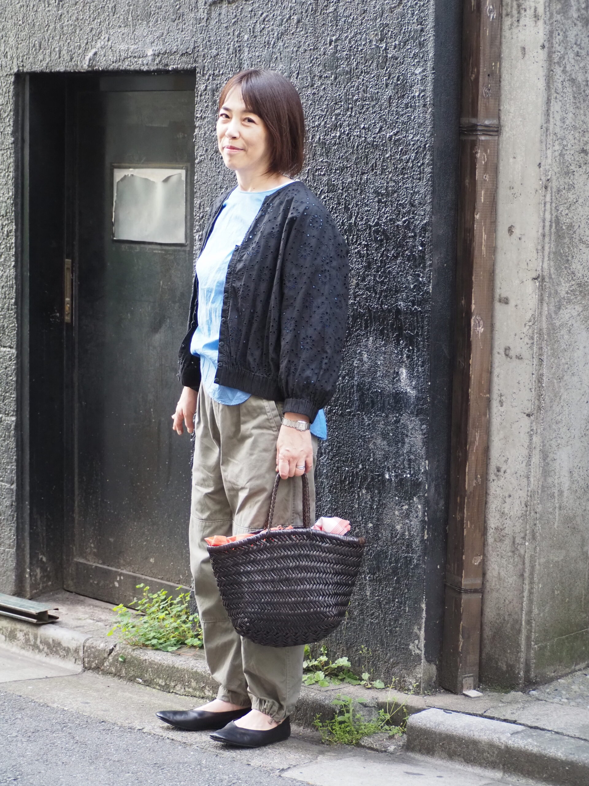 50代のカジュアルコーデ