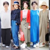 【1週間スナップ】
50代は初夏のおしゃれをどう楽しむ？ 街歩きに最適なカジュアルコーデ7選