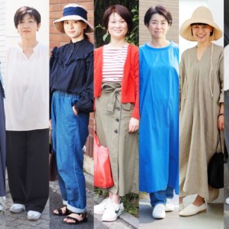 【1週間スナップ】
50代は初夏のおしゃれをどう楽しむ？ 街歩きに最適なカジュアルコーデ7選