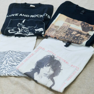 ロックTシャツは音楽好きの中村さんにとって欠かせない定番中の定番！