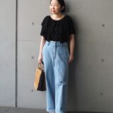 【スナップ】着回し力抜群の「フリルニット」に視線集中♡ デニム合わせできれいめカジュアルに