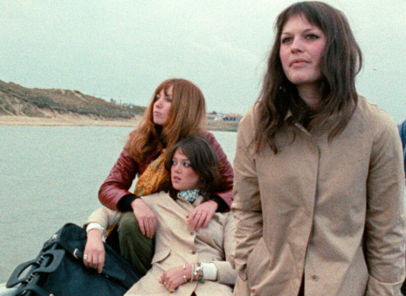 ヴァカンスを過ごす海辺の別荘へと向かう3人。『オルエットの方へ』4Ｋレストア版 © 1973 V.M. PRODUCTIONS / ANTINÉA