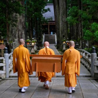 高野山　奥之院　生身供