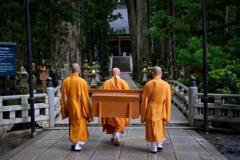 高野山　奥之院　生身供