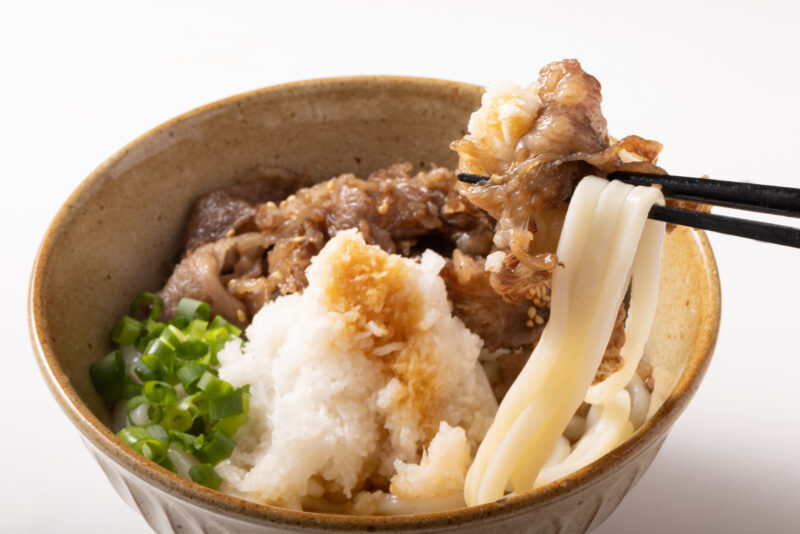 ぶっかけ肉おろしうどん