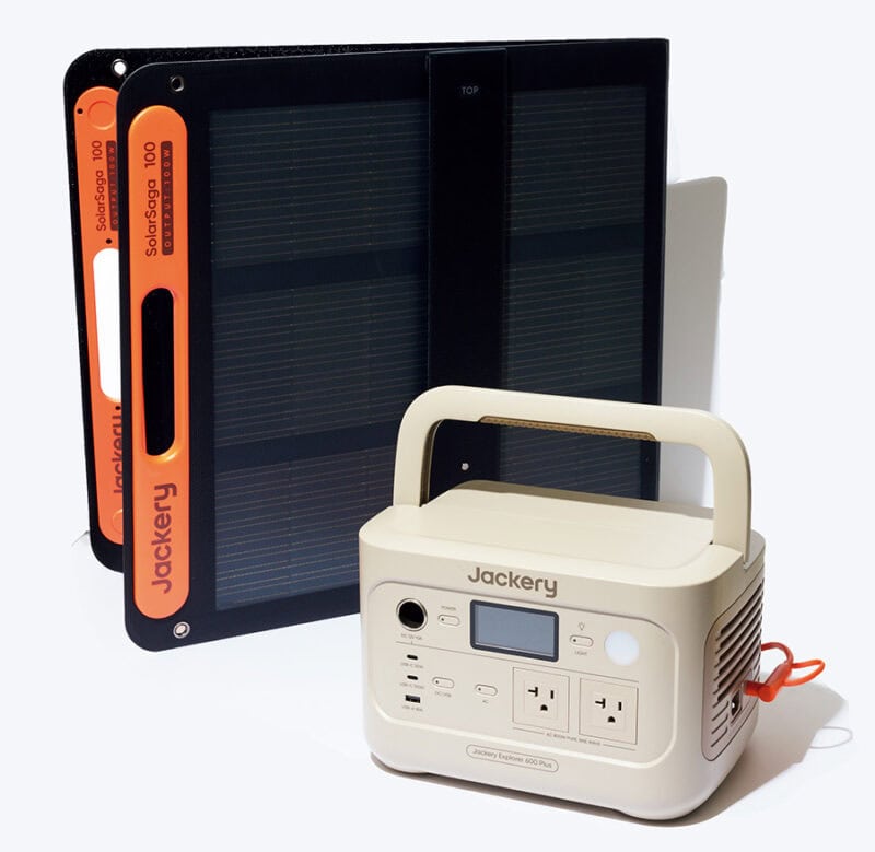 Jackery Solar Generator 600 Plus100W ポータブル電源 ソーラーパネルJackery SolarSaga 100 セット　¥119,800／Jackery