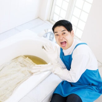 松橋周太郎さんが伝授　
汚水に仰天！キッチン掃除術