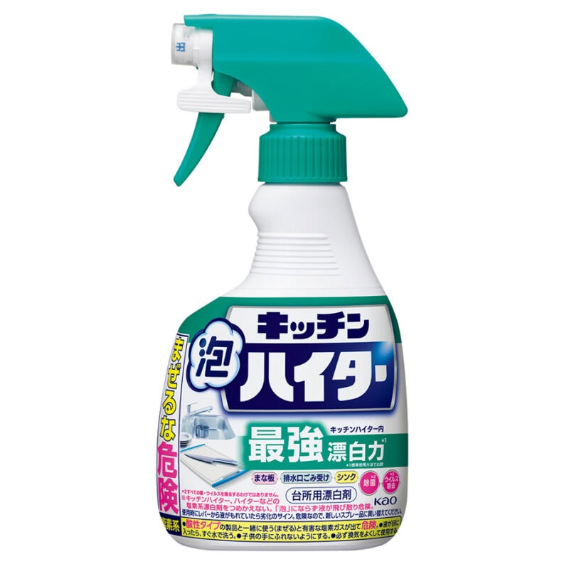 キッチン泡ハイター ハンディスプレー ￥385（編集部調べ） ／花王