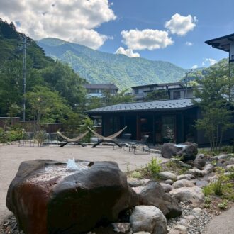 界 奥飛騨／中庭