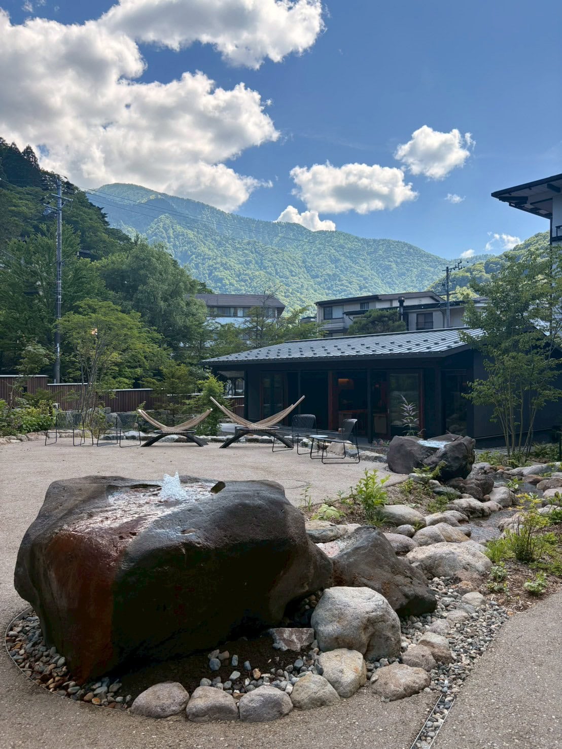 界 奥飛騨／中庭