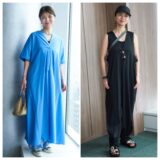 【１週間コーデ】
週末はブルー＆ブラックで涼しげに！ 夏のリラックスコーデ
～〈土曜日・日曜日〉#010 Hatsuyo Mori～　
