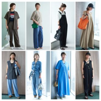 【１週間コーデ】
気温30℃以上の真夏日も涼やかに！ きれいめ快適コーデ７選
～#010 Hatsuyo Mori 森 初世さん～