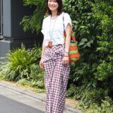 【スナップ】「プリントTシャツ」は夏のおしゃれの必需品！ ポップな柄物アイテムで鮮度を上げて