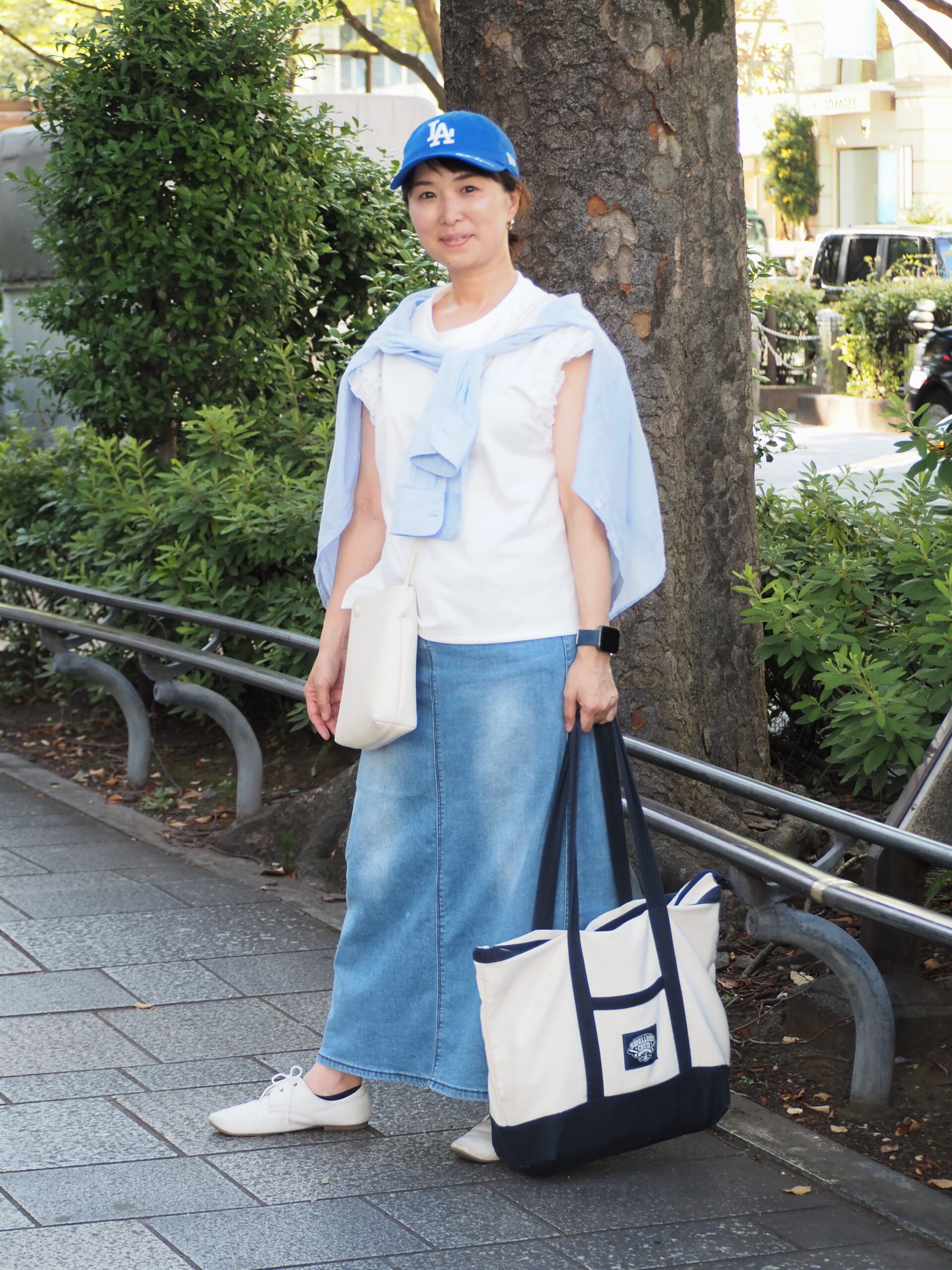 50代のアクティブコーデ
