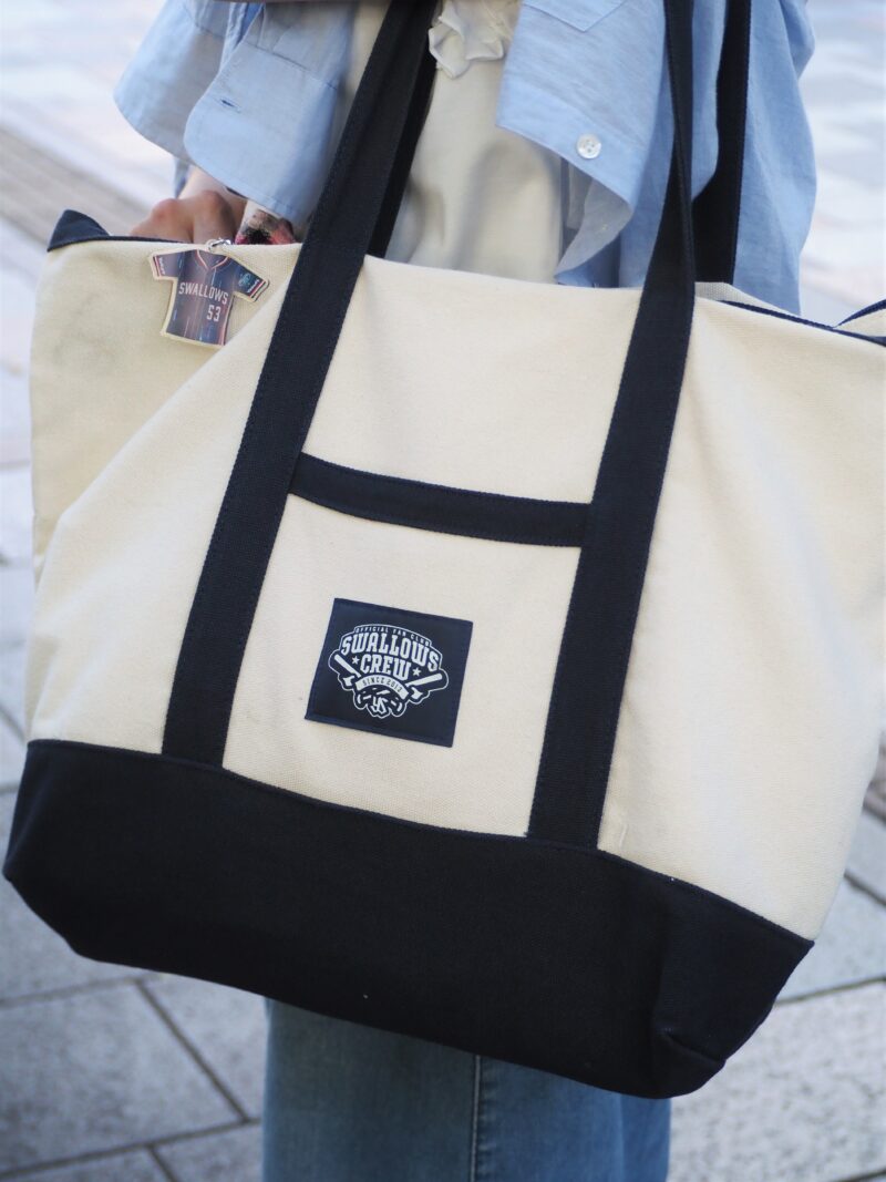 ヤクルトスワローズのポイントを貯めてゲットしたトートバッグ