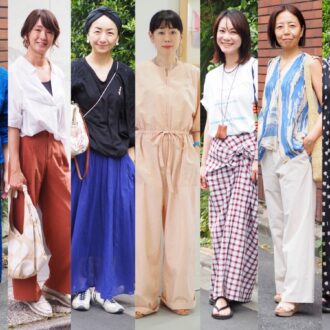 【1週間スナップ】大人世代の夏の装いを一挙公開！ 参考にしたい柄・色アイテムの使い方