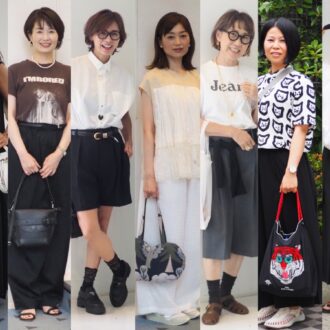【1週間スナップ】50代の夏のモノトーンコーデ7選！ 今日から真似したい小物使いを一挙公開