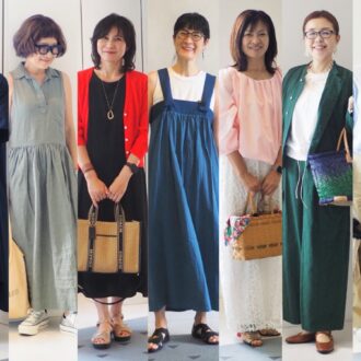 【1週間スナップ】50代のおしゃれ、あか抜けのコツはカラーアイテムにあり？