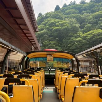 「おくひだマウンテンバス」乗車体験