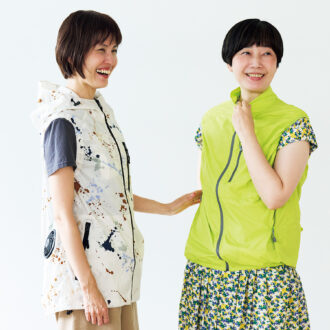 モンベル ファンブロー ベスト￥9,900、ファン￥7,000、専用バッテリー 19V￥15,400／モンベル 、キウ×「空調服®」キウ スタ ーターキット￥11,330／キウ