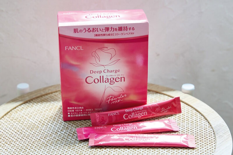 ディープチャージ コラーゲン パウダー 3.4g×30本 ￥3,510／ファンケル