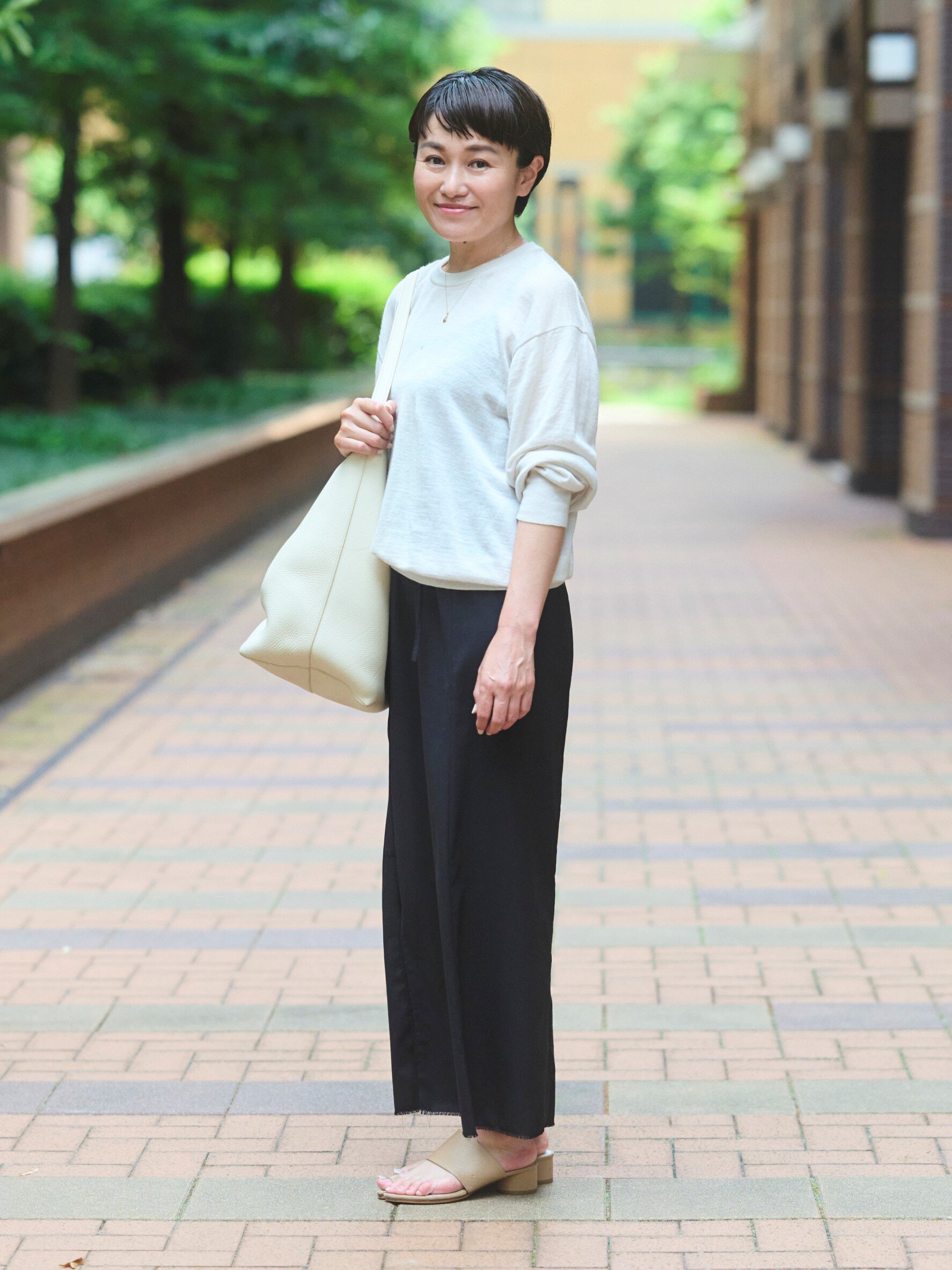 50代のシンプルコーデ