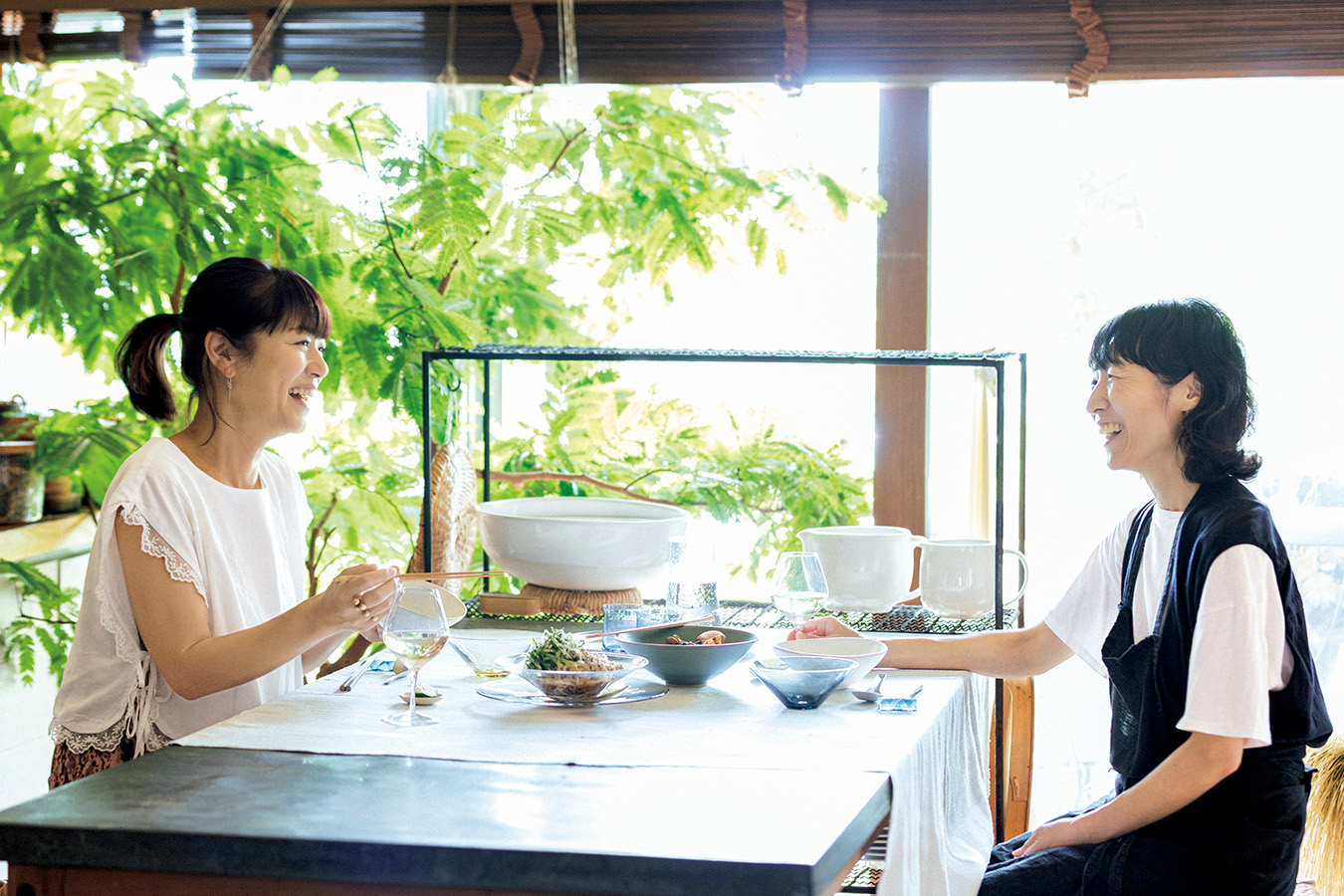 夏の麺【料理家・冷水希三子さん×タレント・加藤紀子さん】 料理教室開講！