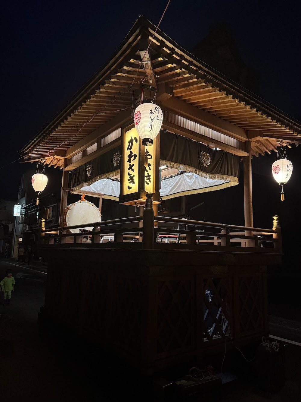 郡上おどり　櫓