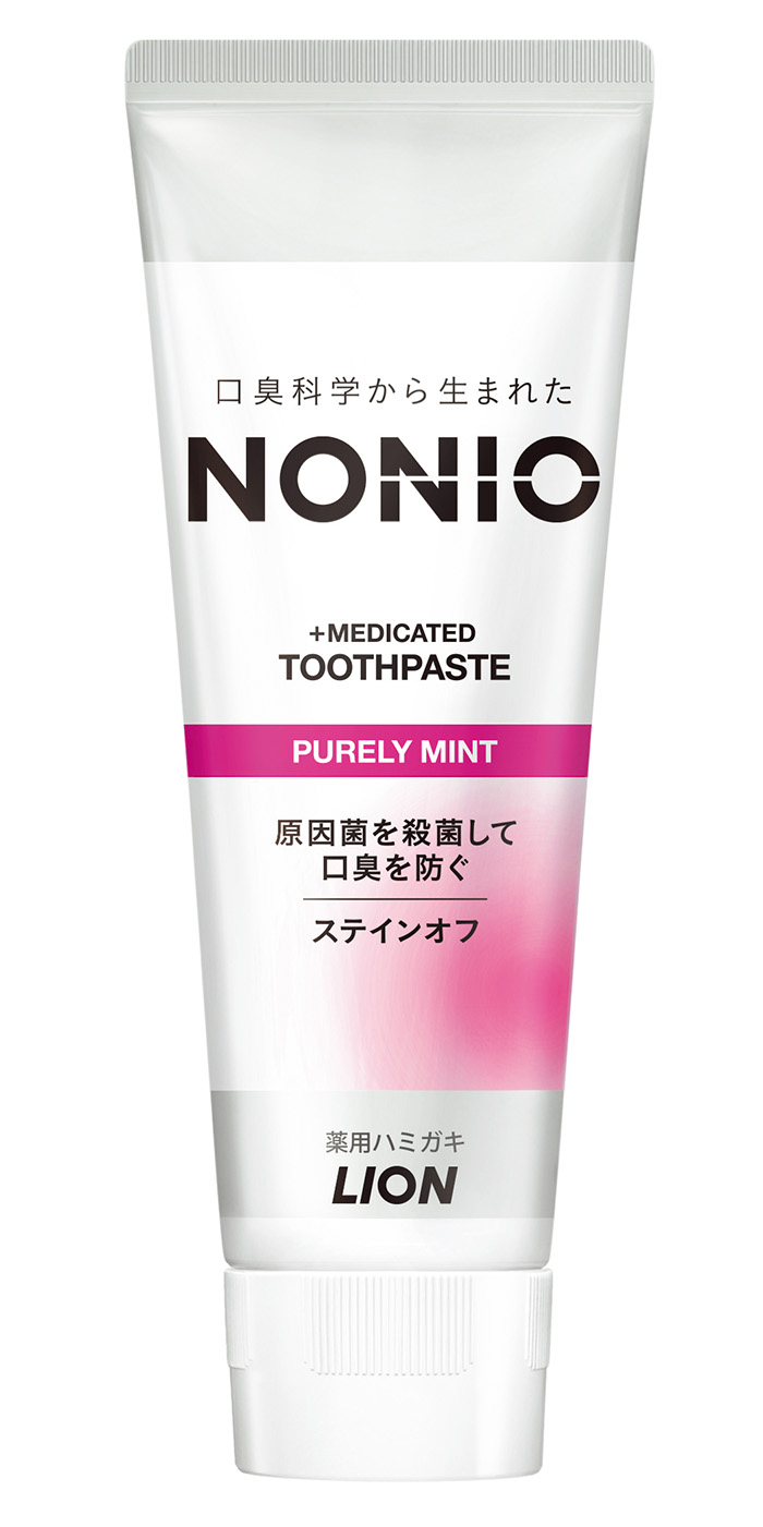 NONIOハミガキ ピュアリーミント ［医薬部外品］ 130g ￥365（編集部調べ）／ライオン