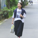 【スナップ】Ｔシャツコーディネートは小物使いが鍵に