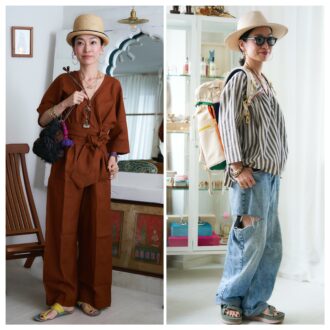 【１週間コーデ】
秋を先取り！ リネン＆デニムの大人パンツコーデ
～〈月曜日・火曜日〉#011 Masami Tsuchimura～